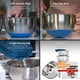 thumbnail image 3 of Tazones de Mezcla Priority Chef 1.5‑7 L Azul con Tapas Herméticas, 3 of 7