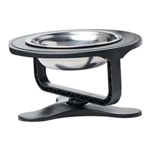Ioensy - Cuenco Elevado Para Perros Con Soporte, Comedero Para Perros Y Gatos, Cuenco De Comida Para 0-20°