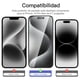 thumbnail image 2 of Protector de pantalla NEW'C Privacy para iPhone 15 Pro Max 6.7", 2 of 7