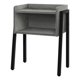 thumbnail image 1 of Mesa auxiliar Monarch Specialties I 3591 de metal laminado gris, 1 of 9