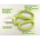 thumbnail image 2 of Tijeras Sakagen Hand Creation F-170 Verde Claro, 2 of 8