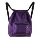 thumbnail image 1 of Mujeres Hombres Nadar Playa Mochila con cordón Paquete de bolsa separada húmeda seca Morado, 1 of 5