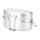 thumbnail image 4 of Fiambrera Al Aire Libre Que Viaja De Aluminio Utensilios De Cocina Al Aire Libre Camping Contenedor De Comida Plata, 4 of 5