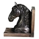 thumbnail image 3 of Estatuilla Decorativa Con Sujetalibros De Estatua De Cabeza De Caballo De Estilo Vintage Para Sala De Estar, 3 of 6