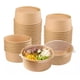 thumbnail image 1 of Envase Bowl Kraft Con Tapa Transparente 750ml Pack 50 Unids, 1 of 2