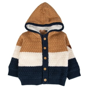 Chaleco Bebé Niño Café Pillin