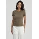 thumbnail image 1 of Polera Mujer Básico Lisa Verde Olivo, 1 of 4