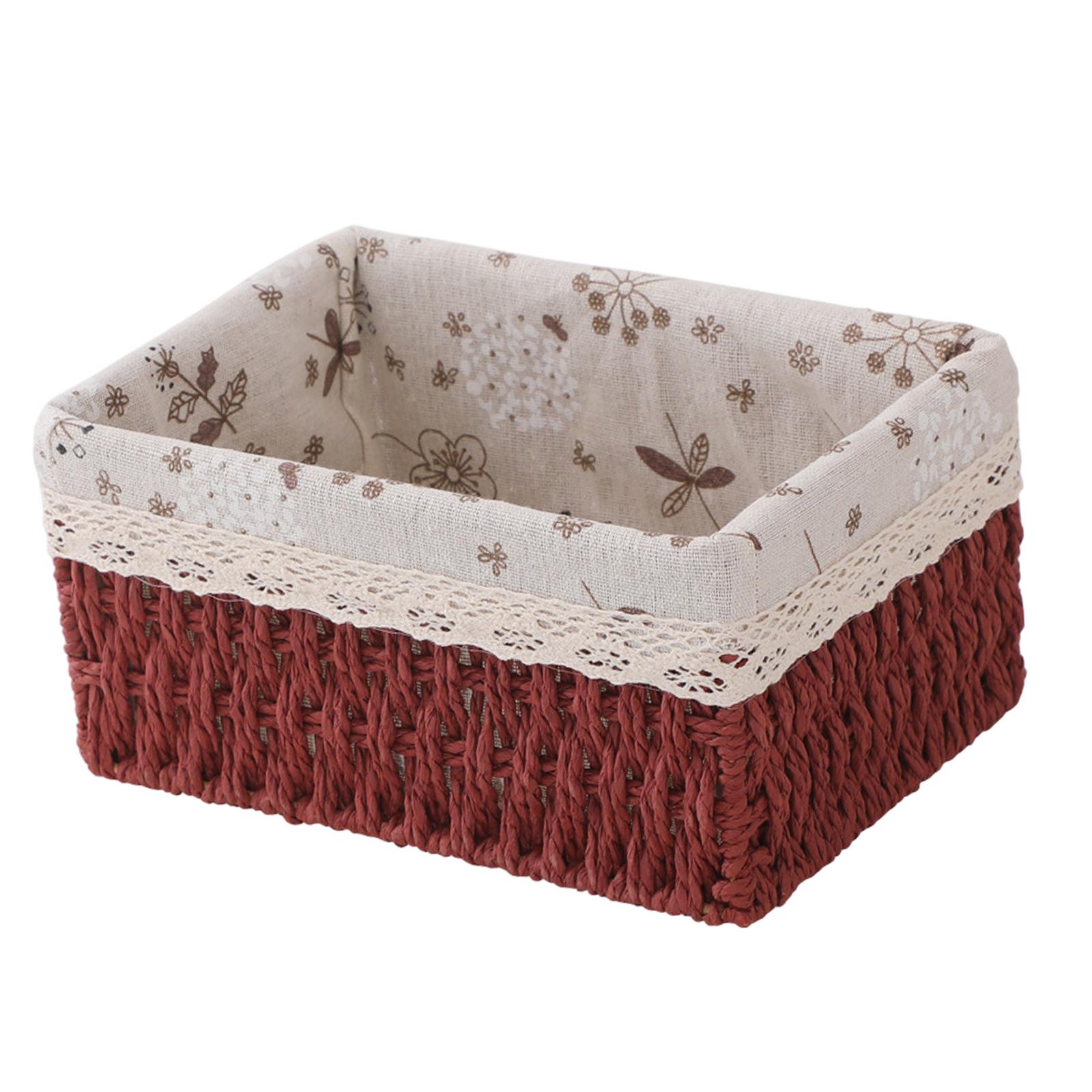 Bothyi - Cesta De Almacenamiento De Escritorio, Organizador De Escritorio Para Cocina, Sala De Juegos, Granja M Claret