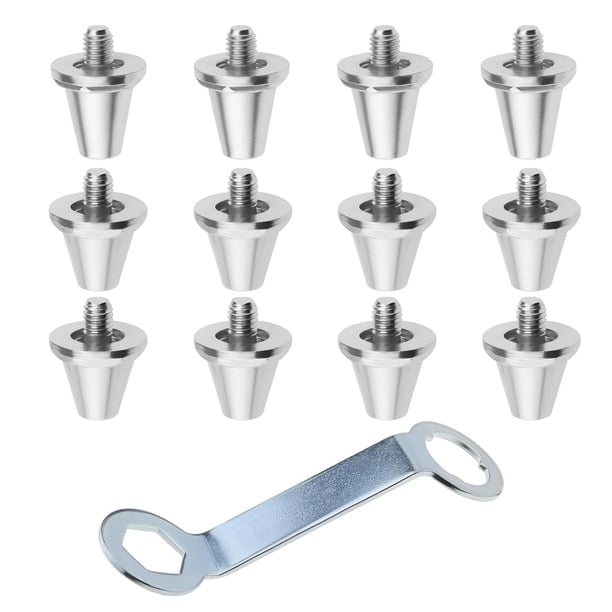 12 Piezas De Clavos Para Botas De Fútbol De Césped Para Juegos Deportivos En Interiores Y Exteriores, 11 Mm Y 13 Mm