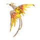 thumbnail image 2 of Broche Para Mujer, Accesorios De Phoenix, Joyería Para Bufanda, Sombrero, Amarillo, 2 of 5