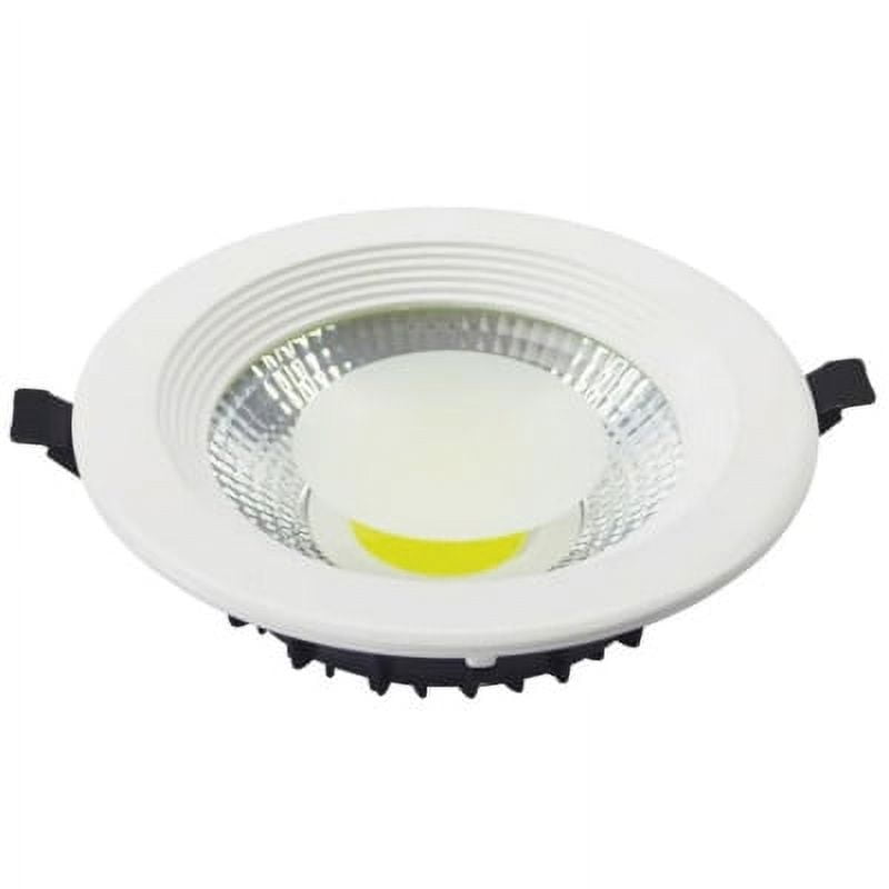Hb Led - Foco Led Embutido Cob Redondo 30w Cálido Down Light