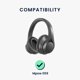 thumbnail image 2 of Almohadillas kwmobile compatibles con auriculares Mpow 059 x2, color negro, 2 of 8