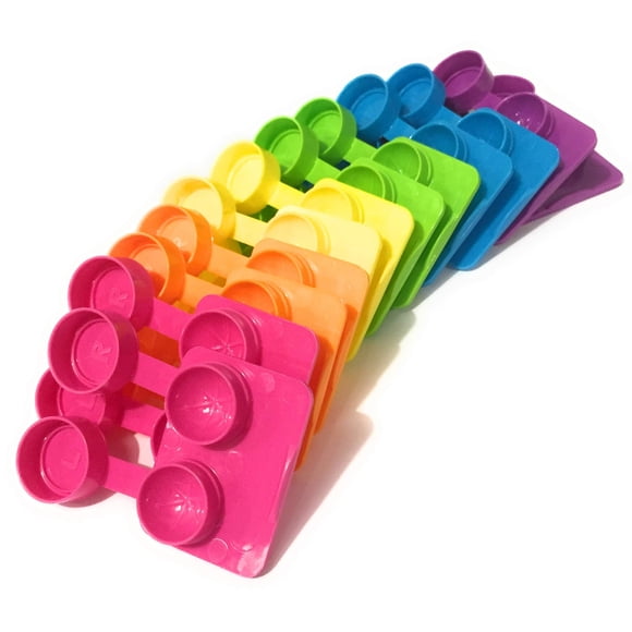 Estuches para Lentes de Contacto Amcon Labs Paquete de 12 Colores Surtidos