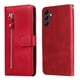 thumbnail image 1 of Funda con Cremallera para Samsung Galaxy A14 5G, Carcasa Cartera de Cuero PU con Soporte y Tarjetero, 1 of 6