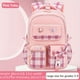 thumbnail image 1 of New Primary School Backpack Kids Girls Large Capacity Cartoon Canvas Lightweight Backpack, 1 of 3