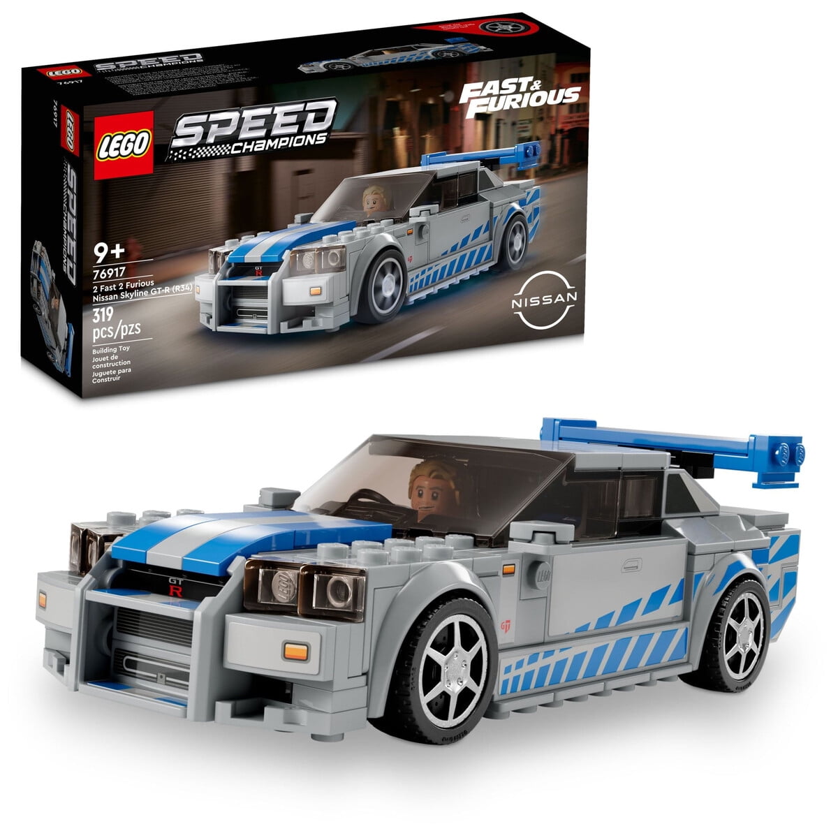 LEGO Speed Champions 76917 Nissan Skyline GTR Fast & Furious | Lider