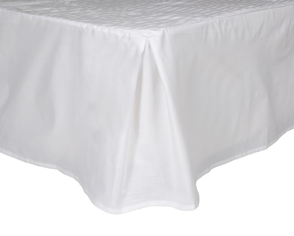 Arthome - Faldón - Super King - Blanco -144 Hilos