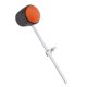 thumbnail image 1 of Bass Drum Beater Hammer Drum Set Piezas De Percusión Reemplazo Negro Naranja, 1 of 5