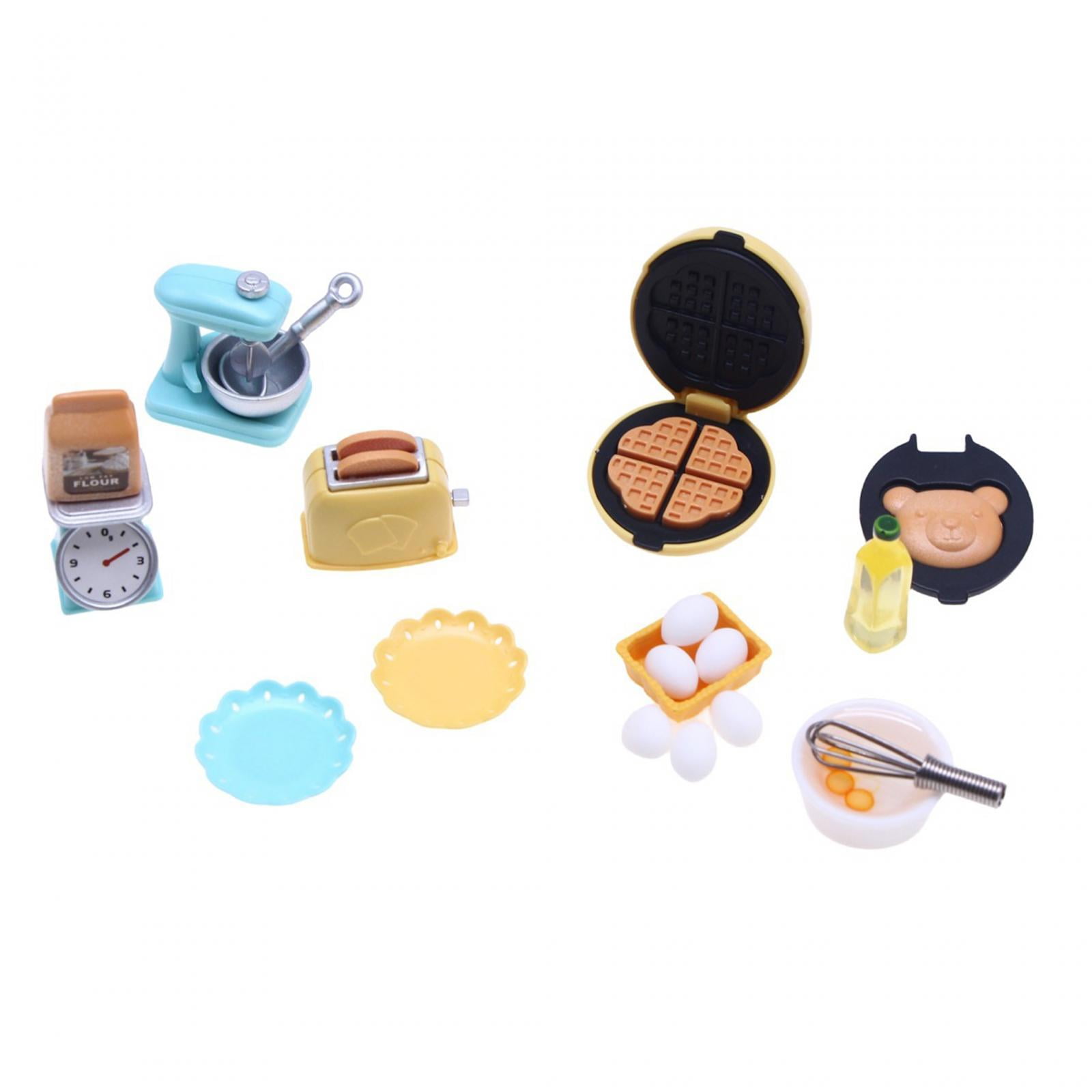 Magideal - Juego De Cocina Para Casa De Muñecas 1:12, Muebles, Accesorios, Kits, Báscula, Soporte, Muebles En Miniatura, Juguetes Para Niños, Regalos De Cumpleañ Estilo B
