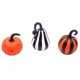 thumbnail image 2 of Decoración de calabaza artificial Gerson International, juego de 3, 2 of 9