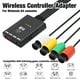 thumbnail image 3 of Adaptador Receptor Convertidor Controlador Inalámbrico AARONMEI N64 Soporta Cuatro Controladores Negro, 3 of 3