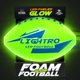 thumbnail image 1 of Foam Glow in The Dark Football LIGHTRO 8 Youth con LED, 1 of 8