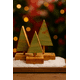 thumbnail image 1 of Adorno Navideño 3 Pinos, Verde Natural, 1 of 2