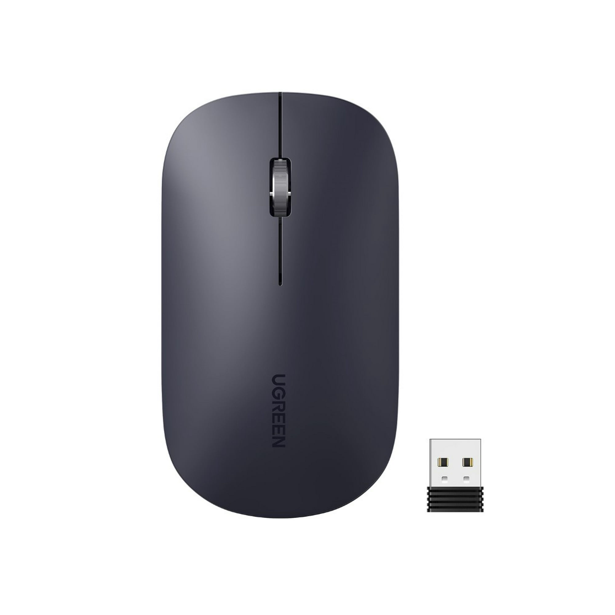 Ugreen - Mouse Inalámbrico Slim Modelo Mu001 Negro