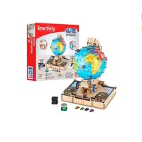 Genérico - Globo Terraqueo Educativo Armable Puzzle 3D Stem Smartivity