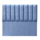 thumbnail image 1 of Respaldo Tubular Vertical Queen Lino Azul indigo, 1 of 2