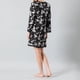 thumbnail image 2 of Camisola Satin Print  Mujer Flores 33240-114, 2 of 6