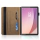 thumbnail image 2 of Funda con relieve del Árbol de la Vida para tablet Lenovo Tab m9 con soporte, ranuras para tarjetas y soporte para lápiz óptico. Marrón, 2 of 6