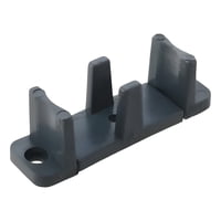 Genérico - Guía Para Puerta Corredera De Clóset Gris Oscuro