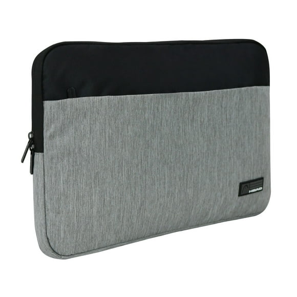Funda Laptop Zip 14" Melange Gris Negro Head