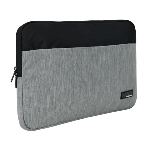 Funda Laptop Zip 14"" Melange Gris Negro Head