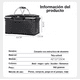 thumbnail image 3 of Canasta picnic cooler bolso térmica plegable portátil, 3 of 3