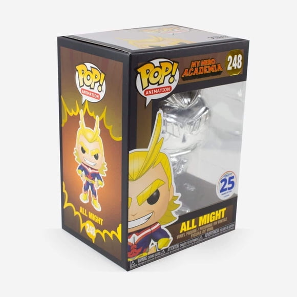 ¡Funko Pop! All Might (plateado y cromado), exclusivo de NYCC 2019