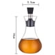 thumbnail image 2 of Botella dispensadora de aceite de oliva y vinagre. Agitador de aderezo para ensaladas sin embudo. Botella de jarabe simple., 2 of 5