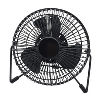 Magideal - Ventilador De Escritorio Con Ventilador De Reloj Led Usb Con Función De Visualización De Tiempo Ventilador De Escritorio Mini Ventilador Portátil Para Temperatura De 6 Pulgadas