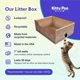 thumbnail image 3 of Kitty Poo Club Disposable Cat Litter Box 2-Pack, Leakproof, 3 of 3