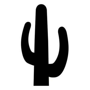 Rienda Libre Graphics - Decomural Cactus Cacti Tree Ws-44170