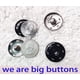 thumbnail image 2 of Broches grandes para coser, botones grandes para coser, 12 juegos, botones a presión de metal grandes, botones a presión para coser ropa, plateados y negros (tamaño grande: 25 mm), 2 of 7