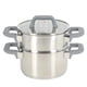 thumbnail image 1 of Horno holandés Oster Beauford de acero inoxidable de 3 litros con set de vaporera, 1 of 8