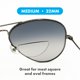 thumbnail image 4 of Lentes de lectura STICKTITE LENS medianos de 32 mm bifocales, 4 of 7