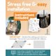 thumbnail image 4 of Malla para Gatos PRIMAL PURR 6 m x 3 m Resistente a Mordeduras, 4 of 6