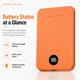 thumbnail image 4 of Batería externa ReelCharge 5000 mAh Qi2 inalámbrica naranja, 4 of 8