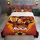 thumbnail image 1 of 3pcs The Rock Themed Printed Three Piece Bedding Set Soft Quilt Cover And Two Pillowcases, 1 of 5
