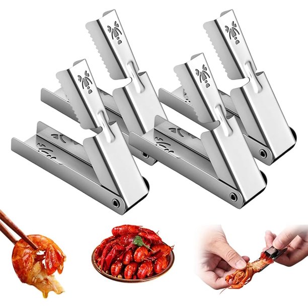Pelador cangrejos río 3 pack acero inoxidable removedor cola fiesta marisco