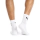 thumbnail image 4 of Calcetines PUMA High Quarter Crew para hombre, paquete de 8, blanco/negro, 10-13, 4 of 5