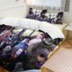 thumbnail image 2 of Nightmare Before Christmas Bedding Set Duvet Cover Comfortable and Lightweight Cartoon Bedding 3 Piece Bed Set, 2 of 5